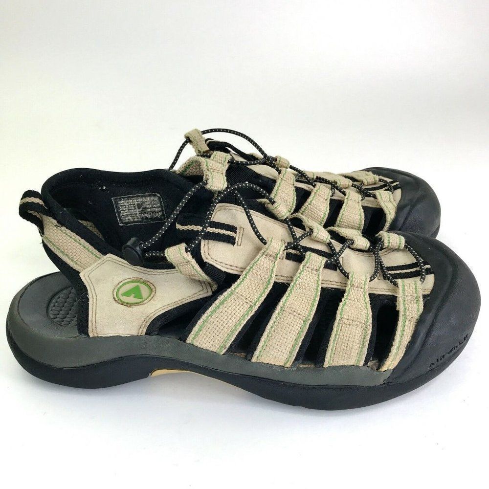 AirWalk Womens Size 9 Hiking Outdoor Waterproof Fisherman Sandals‎ Drawstring